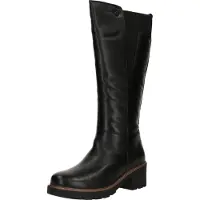 Caprice Boots, black, made of Leather without heel, Size 36