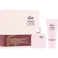Lacoste L.12.12 Rose Set-50ml Edp + 100ml Bl Eau De Parfum