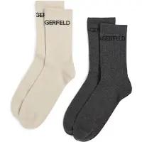 Karl Lagerfeld Sokker ecru / grafit