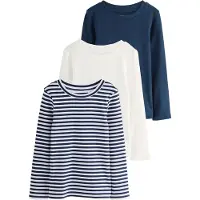 Next Bluser & t-shirts navy / hvid / offwhite