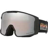 Oakley - Skibriller - Line Miner L Rene Rinnekangas Signature Prizm Black til UnisexSilikone - Sort