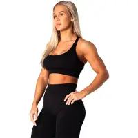 Relode Prime Scrunch Top, Black
