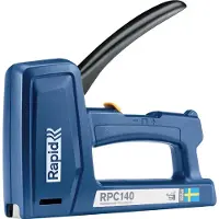 Rapid RPC140 Hæftepistol, Sort, Blå, Plast, 6 mm, 37 mm, 185 mm, 161 mm