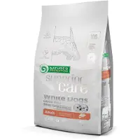 Nature´s Protection Kornfri Laksefoder Til Voksne Hunde Af Små Racer-hvid Hund 10kg