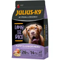 Julius-K9 High Premium Puppy & Junior Hypoallergenic lam - Økonomipakke: 2 x 12 kg