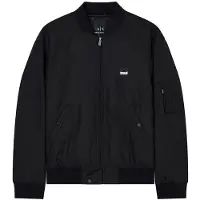 Armani Exchange A|X Armani Exchangetil mænd. XM001137AF16672UC001 Bomberjakke med lynlås, sort (L), Casual, Polyester