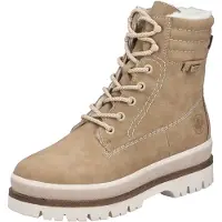 Rieker Snørestøvletter beige