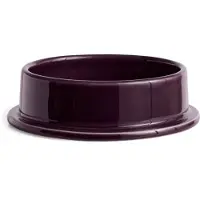HAY Column Candleholder fyrfadsstage L 12,8 cm Bordeaux