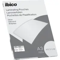 Ibico Basics Medium A3 Lamineringsplomber 100 Enheder
