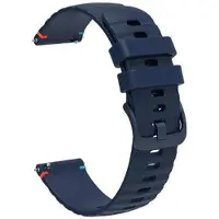 Mtp Products Universal Smartwatch Silikone Rem - 18mm - Mørkeblå