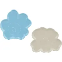 Marimekko Unikko fat 2 pk Forget-me-not, stoneware