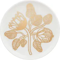 Marimekko Tiara assiet Ø13,5 cm Hvid-guld