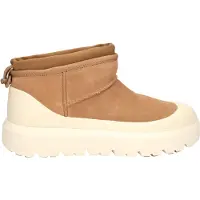 Ugg - Støvler - M Cl Ultra Mini Weather Hybrid Chestnut Whitecap til UnisexUld - Størrelse 41 - Beige