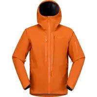 Norrøna - Skijakker - Lofoten Gore-Tex Pro Jacket M Gold Flame til UnisexUld - Størrelse M - Orange