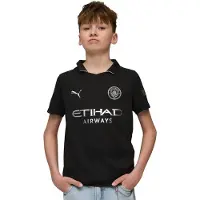 Puma Manchester City 25/26 Away Jersey Youth, Clothing, Black, 7-8Y