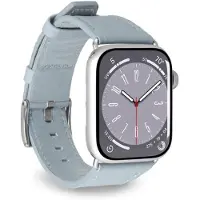 Puro PUAW40ECLASSICLBLUE, Urrem, Apple, Apple Watch, Læder, Metal, Sølv