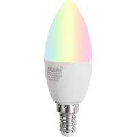 Luumr E14 Dæmpbar LED-pære C37 Opal 4,9W 470lm 2700-6500K