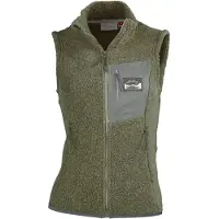 Lundhags Flok Wool Pile Vest W, mellemlag, dame, grøn