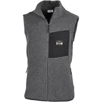 Lundhags Flok Wool Ms Pile Vest, mellemlag, herre, grå