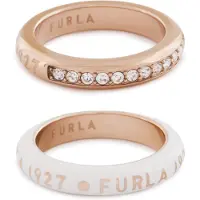 Furla Ring guld / hvid