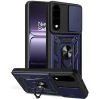 Mtp Products OnePlus Nord 5 Roterende Ring Hybrid Cover med Kameraskjold - Blå