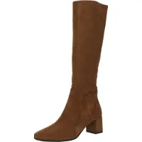 Caprice Boots, brown, made of Textiles with Block heel, Size 42