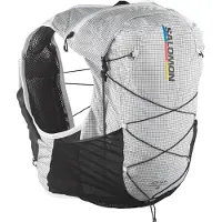 Salomon - Trailrygsække - Adv Skin Cross Season Race Flag White/Black til Unisex - Størrelse L - Hvid