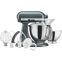 KitchenAid Artisan 5KSM175 køkkenmaskine med ekstra tilbehør 4,8 L Juniper