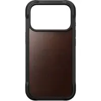 Nomad Rugged Leather Iphone 17 Pro Telefon Etui