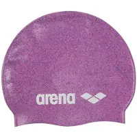 Arena Silicone Jr Cap, Lyserød, Hovedhætte, Unisex, Barn, Svømning, One Size