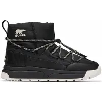 Sorel - Afterski - Whitney III Slip-On WP W Black Sea Salt til UnisexNylon - Størrelse 36 - Sort