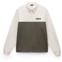 Napapijri Bluser & t-shirts 'Mont' lysebeige / oliven / sort