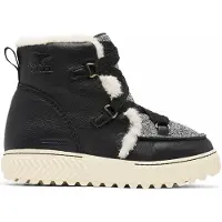 Sorel - Støvler og ankelstøvler dame - Ona Ave Alpine Boot WP W Black Chalk til UnisexUld - Størrelse 41 - Sort