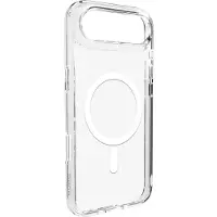 Puro Lite Mag TPU+PC-etui kompatibelt med MagSafe til iPhone 17 Air - gennemsigtigt med hvid ring