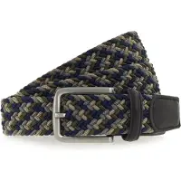 Vanzetti Bælte beige / marin / opal / oliven