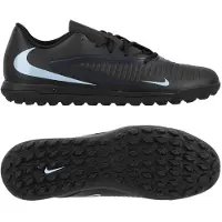 Nike Phantom 6 Low Club-fodboldsko til grus - sort