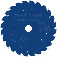 Bosch Expert Wood Cordless 165 X 1.5/1 X 20 Mm T24 Rundsavsklinge Til Træ