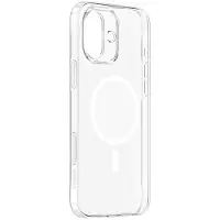 Baseus iP16 TouchButton Magnetic Phone Case (gennemsigtig)