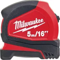 Milwaukee Båndmål Pro Compact 25mm nylon bånd 5m
