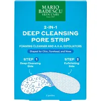 Mario Badescu - 2-in-1 Deep Cleansing Pore Strip - Fjerner Tilstoppede Porer - Cleansing Pore Strips - For Women