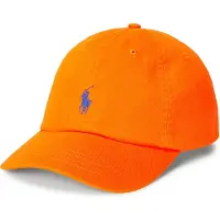 Ralph Lauren Polo Ralph Laurentil kvinder. 211912843009 Den ikoniske orange kinesiske kasket i bomuld (OSFA), Casual