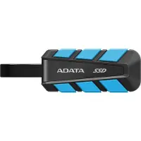ADATA SC740 - SSD - 2 TB - ekstern (bærbar) - USB 3.2 Gen 2 (USB-C stikforbindelse) - blå, sort