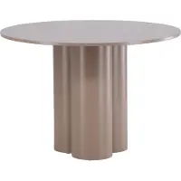 Ebuy24 - Olivia Rundt spisebord - Brun - Spiseborde - - Homeroom