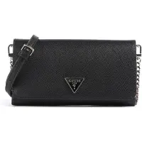 GUESS Skuldertaske 'NOELLE II XBODY FLAP ORGANIZER' sort