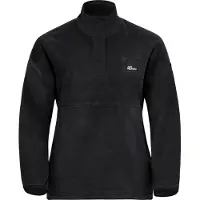 Jack Wolfskin Sumetro, fleecetrøje, dame, sort