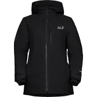 Jack Wolfskin Flowline 3in1, skijakke, dame, sort