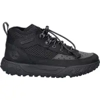 Timberland Timberlandtil drenge. TB0A66QG0151 GreenStride Motion 6 low top lædersko med snørebånd, sort (38), Fast, Blonder, Casual, Sport, Udendørs, b