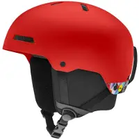 Smith - Skihjelme børn - Rodeo Jr. MIPS Matte Patrol Signals til Unisex - Børnetoj Størrelse 51-55 cm - Rød