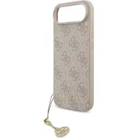 GUESS iPhone Air 4G Charm Hybrid Cover - MagSafe-kompatibel - Pink