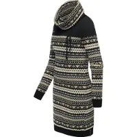 Ragwear Kjole 'Chlloe' beige / sort / hvid